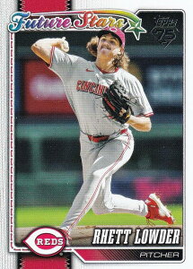 MLB �x�[�X�{�[���J�[�h 60 Rhett Lowder �V���V�i�e�B�E���b�Y (BASE/BASE SET/Future Stars) 2026 Topps Series 1