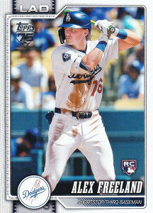 MLB �x�[�X�{�[���J�[�h 74 Alex Freeland ���T���[���X�E�h�W���[�X (BASE/BASE SET/Rookie) 2026 Topps Series 1