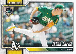 MLB �x�[�X�{�[���J�[�h 76 Jacob Lopez �A�X���`�b�N�X (BASE/BASE SET) 2026 Topps Series 1