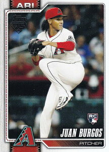 MLB �x�[�X�{�[���J�[�h 102 Juan Burgos �A���]�i�E�_�C�������h�o�b�N�X (BASE/BASE SET/Rookie) 2026 Topps Series 1