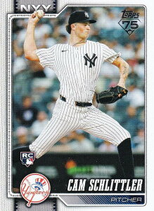 MLB �x�[�X�{�[���J�[�h 111 Cam Schlittler �j���[���[�N�E�����L�[�X (BASE/BASE SET/Rookie) 2026 Topps Series 1