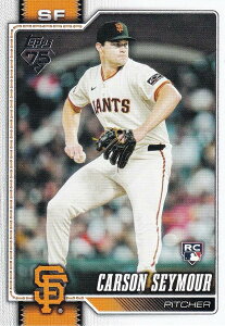 MLB �x�[�X�{�[���J�[�h 112 Carson Seymour �T���t�����V�X�R�E�W���C�A���c (BASE/BASE SET/Rookie) 2026 Topps Series 1
