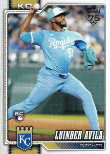 MLB �x�[�X�{�[���J�[�h 120 Luinder Avila �J���U�X�V�e�B�E���C�����Y (BASE/BASE SET/Rookie) 2026 Topps Series 1