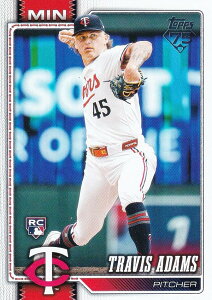MLB �x�[�X�{�[���J�[�h 149 Travis Adams �~�l�\�^�E�c�C���Y (BASE/BASE SET/Rookie) 2026 Topps Series 1
