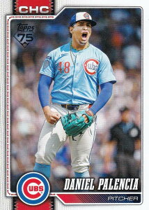 MLB �x�[�X�{�[���J�[�h 158 Daniel Palencia �V�J�S�E�J�u�X (BASE/BASE SET) 2026 Topps Series 1