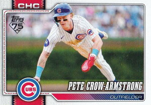MLB �x�[�X�{�[���J�[�h 196 Pete Crow-Armstrong �V�J�S�E�J�u�X (BASE/BASE SET) 2026 Topps Series 1