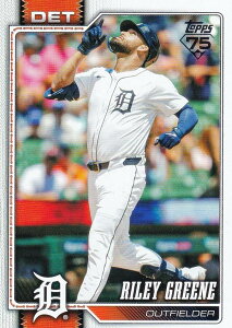 MLB �x�[�X�{�[���J�[�h 209 Riley Greene �f�g���C�g�E�^�C�K�[�X (BASE/BASE SET) 2026 Topps Series 1