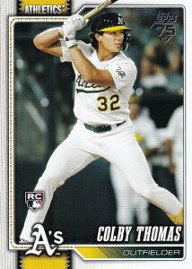 MLB �x�[�X�{�[���J�[�h 213 Colby Thomas �A�X���`�b�N�X (BASE/BASE SET/Rookie) 2026 Topps Series 1