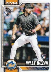 MLB �x�[�X�{�[���J�[�h 214 Nolan McLean �j���[���[�N�E���b�c (BASE/BASE SET/Rookie) 2026 Topps Series 1