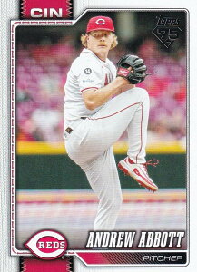 MLB �x�[�X�{�[���J�[�h 218 Andrew Abbott �V���V�i�e�B�E���b�Y (BASE/BASE SET) 2026 Topps Series 1