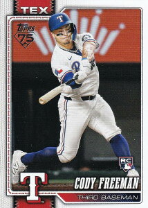MLB �x�[�X�{�[���J�[�h 224 Cody Freeman �e�L�T�X�E�����W���[�Y (BASE/BASE SET/Rookie) 2026 Topps Series 1