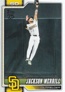MLB �x�[�X�{�[���J�[�h 229 Jackson Merrill �T���f�B�G�S�E�p�h���X (BASE/BASE SET) 2026 Topps Series 1