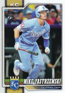 MLB �x�[�X�{�[���J�[�h 242 Mike Yastrzemski �J���U�X�V�e�B�E���C�����Y (BASE/BASE SET) 2026 Topps Series 1