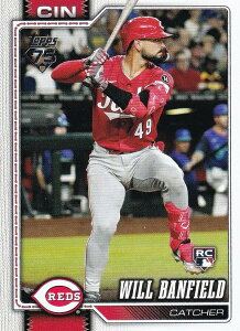 MLB �x�[�X�{�[���J�[�h 247 Will Banfield �V���V�i�e�B�E���b�Y (BASE/BASE SET/Rookie) 2026 Topps Series 1