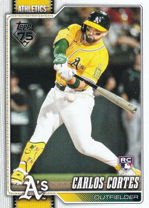 MLB �x�[�X�{�[���J�[�h 249 Carlos Cortes �A�X���`�b�N�X (BASE/BASE SET/Rookie) 2026 Topps Series 1