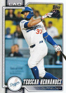 MLB �x�[�X�{�[���J�[�h 251 Teoscar Hernandez ���T���[���X�E�h�W���[�X (BASE/BASE SET) 2026 Topps Series 1