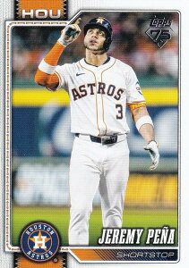 MLB �x�[�X�{�[���J�[�h 307 Jeremy Pena �q���[�X�g���E�A�X�g���Y (BASE/BASE SET) 2026 Topps Series 1
