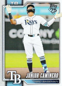 MLB �x�[�X�{�[���J�[�h 328 Junior Caminero �^���p�x�C�E���C�Y (BASE/BASE SET) 2026 Topps Series 1