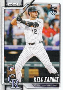 MLB �x�[�X�{�[���J�[�h 334 Kyle Karros �R�����h�E���b�L�[�Y (BASE/BASE SET/Rookie) 2026 Topps Series 1