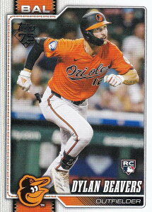 MLB �x�[�X�{�[���J�[�h 339 Dylan Beavers �{���`���A�E�I���I�[���Y (BASE/BASE SET/Rookie) 2026 Topps Series 1