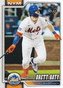 MLB �x�[�X�{�[���J�[�h 347 Brett Baty �j���[���[�N�E���b�c (BASE/BASE SET) 2026 Topps Series 1