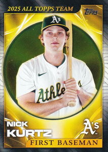 MLB �x�[�X�{�[���J�[�h ATT-2 Nick Kurtz �A�X���`�b�N�X (INSERT/2025 ALL TOPPS TEAM) 2026 Topps Series 1