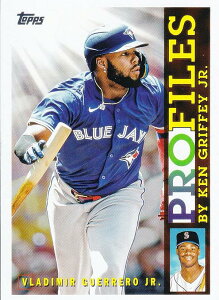 MLB �x�[�X�{�[���J�[�h TP-17 Vladimir Guerrero Jr. �g�����g�E�u���[�W�F�C�Y (INSERT/TOPPS PROFILES) 2026 Topps Series 1