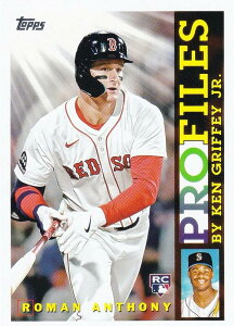MLB �x�[�X�{�[���J�[�h TP-23 Roman Anthony �{�X�g���E���b�h�\�b�N�X (INSERT/TOPPS PROFILES/Rookie) 2026 Topps Series 1