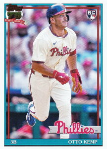 MLB �x�[�X�{�[���J�[�h T91-57 Otto Kemp �t�B���f���t�B�A�E�t�B���[�Y (INSERT/1991 TOPPS BASEBALL/Rookie) 2026 Topps Series 1