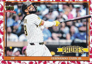 MLB �x�[�X�{�[���J�[�h T91-8 Fernando Tatis Jr. �T���f�B�G�S�E�p�h���X (INSERT/1991 TOPPS BASEBALL Koi Fish) 2026 Topps Series 1
