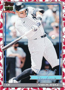 MLB �x�[�X�{�[���J�[�h T91-34 Aaron Judge �j���[���[�N�E�����L�[�X (INSERT/1991 TOPPS BASEBALL Koi Fish) 2026 Topps Series 1