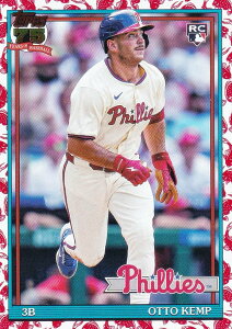 MLB �x�[�X�{�[���J�[�h T91-57 Otto Kemp �t�B���f���t�B�A�E�t�B���[�Y (INSERT/1991 TOPPS BASEBALL Koi Fish/Rookie) 2026 Topps Series 1