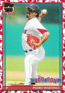 MLB �x�[�X�{�[���J�[�h T91-75 Pedro Martinez �{�X�g���E���b�h�\�b�N�X (INSERT/1991 TOPPS BASEBALL Koi Fish) 2026 Topps Series 1