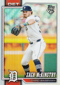 �y���C���{�[�t�H�C���zMLB �x�[�X�{�[���J�[�h 23 Zach McKinstry �f�g���C�g�E�^�C�K�[�X (BASE/BASE SET) 2026 Topps Series 1