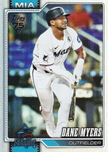 �y���C���{�[�t�H�C���zMLB �x�[�X�{�[���J�[�h 279 Dane Myers �}�C�A�~�E�}�[�����Y (BASE/BASE SET) 2026 Topps Series 1