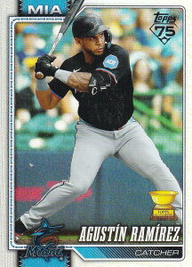 �y���C���{�[�t�H�C���zMLB �x�[�X�{�[���J�[�h 287 Agustin Ramirez �}�C�A�~�E�}�[�����Y (BASE/BASE SET) 2026 Topps Series 1