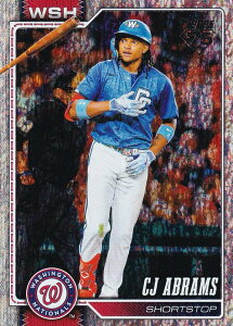 �y�z���t�H�C���zMLB �x�[�X�{�[���J�[�h 152 CJ Abrams ���V���g���E�i�V���i���Y (BASE/BASE SET) 2026 Topps Series 1