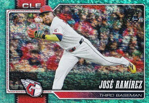 �y�A�N�A�z���t�H�C���zMLB �x�[�X�{�[���J�[�h 284 Jose Ramirez �N���[�u�����h�E�K�[�f�B�A���Y (BASE/BASE SET) 2026 Topps Series 1