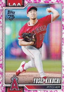 �y55/99 ���zMLB �x�[�X�{�[���J�[�h 173 Yusei Kikuchi ���T���[���X�E�G���[���X (BASE/BASE SET) 2026 Topps Series 1