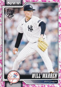 �y42/99 ���zMLB �x�[�X�{�[���J�[�h 176 Will Warren �j���[���[�N�E�����L�[�X (BASE/BASE SET) 2026 Topps Series 1