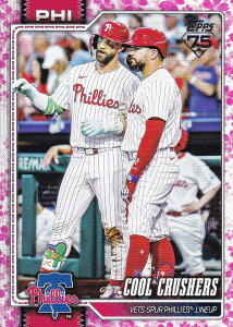 �y31/99 ���zMLB �x�[�X�{�[���J�[�h 197 Bryce Harper �t�B���f���t�B�A�E�t�B���[�Y (BASE/BASE SET/Combo Card/Checklist) 2026 Topps Series 1