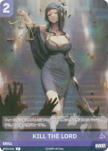 �j�P �j�x���A���[�i BT03-046 KILL THE LORD (P �v����) NIKKE NivelArena �u�[�X�^�[�p�b�N �A���u���C�J�u�� �v�����[�V�����p�b�N���^