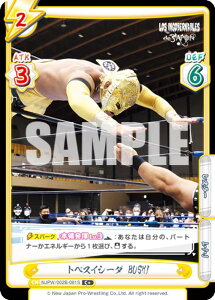 Re�o�[�X NJPW/002B-081S �g�y�X�C�V�[�_ BUSHI (C�{ �R����) �u�[�X�^�[�p�b�N �V���{�v�����X Vol.2