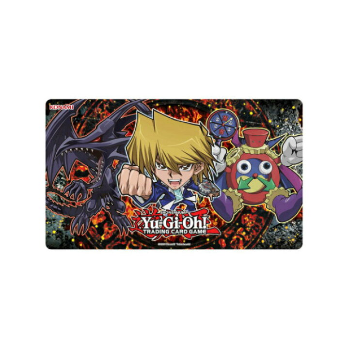 楽天市場】遊戯王 プレイマット [城之内克也/真紅眼の黒竜/時の魔術師 