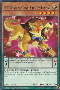 �V�Y�� CYHO-EN095 EM�S�[���h�E�t�@���O Performapal Gold Fang(�p��� 1st Edition ���A) �T�C�o�l�e�B�b�N�E�z���C�]��