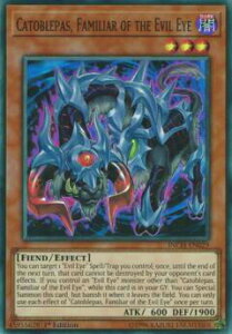 �V�Y�� INCH-EN029 �����ő� �J�g�u���p�X Catoblepas, Familiar of the Evil Eye (�p��� 1st Edition �X�[�p�[���A)The Infinity Chasers