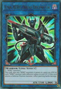 �V�Y�� LEHD-ENA00 Xtra HERO Dread Decimator (�p��� 1st Edition �E���g�����A) Legendary Hero Decks