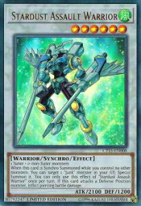 �V�Y�� MP18 CT15-EN008 �X�^�[�_�X�g�E�A�T���g�E�E�H���A�[ Stardust Assault Warrior (�p��� Limited Edition �E���g�����A) 2018 MEGA-Tins
