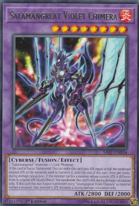 �V�Y�� SAST-EN034 �]�����b���@�C�I���b�g�L�}�C�� Salamangreat Violet Chimera (�p��� 1st Edition ���A) Savage Strike