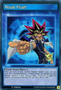 �V�Y�� SBLS-ENS04 Royal Flush (�p��� 1st Edition �X�[�p�[���A) Speed Duel: Arena of Lost Souls